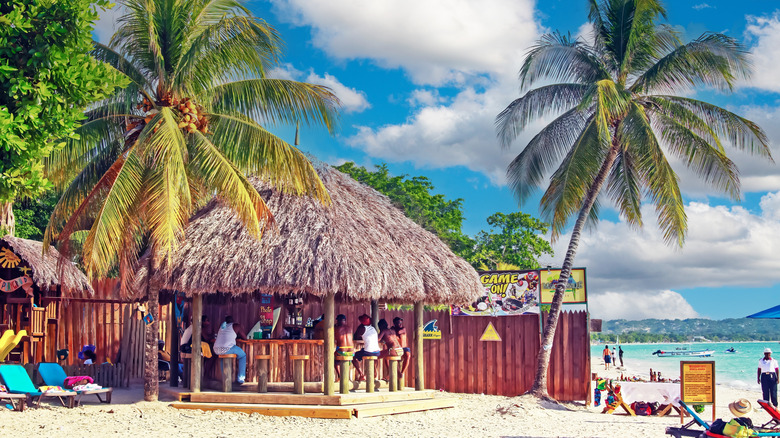 bar on Negril Beach