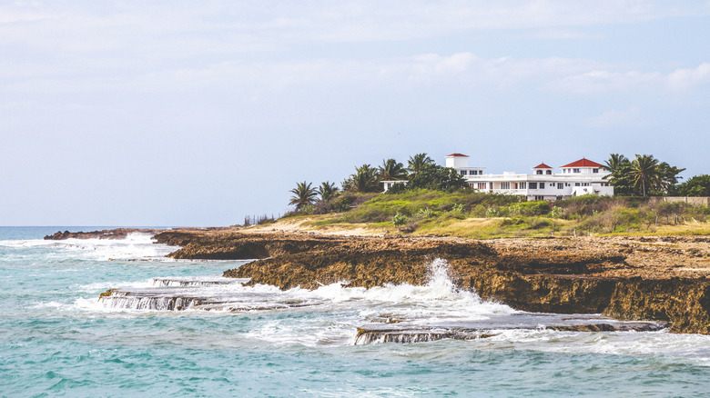 Treasure Beach from distance