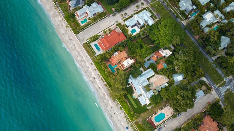 Houses on Gasparilla Island, Florida