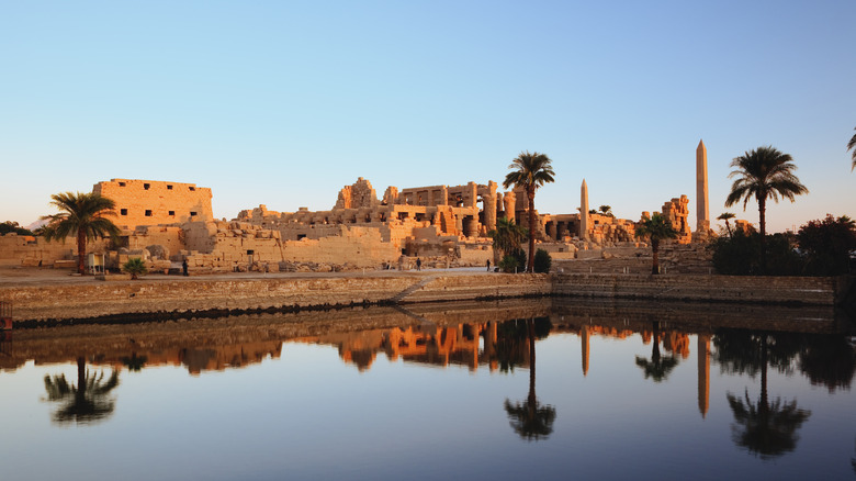 Temple on the Nile River