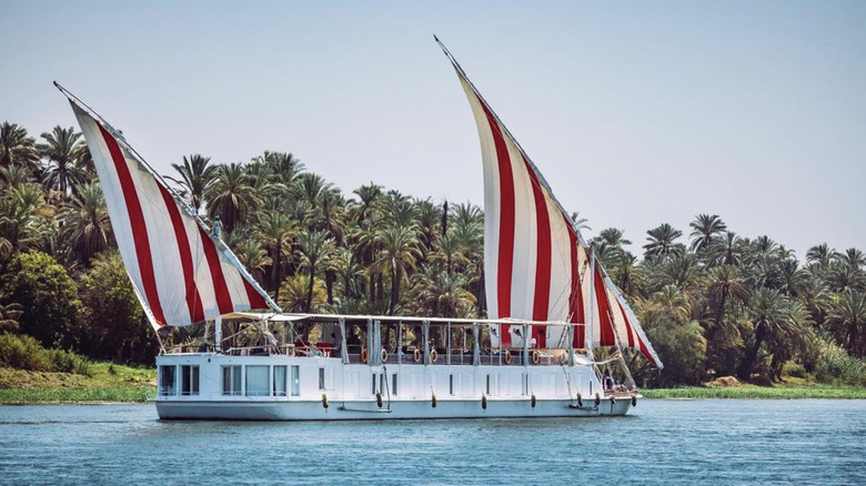 Nour el Nil cruise ship on Nile