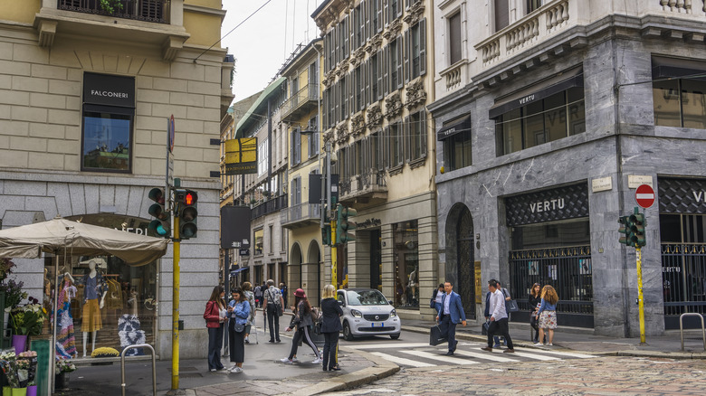 Via Monte Napoleone, Milan