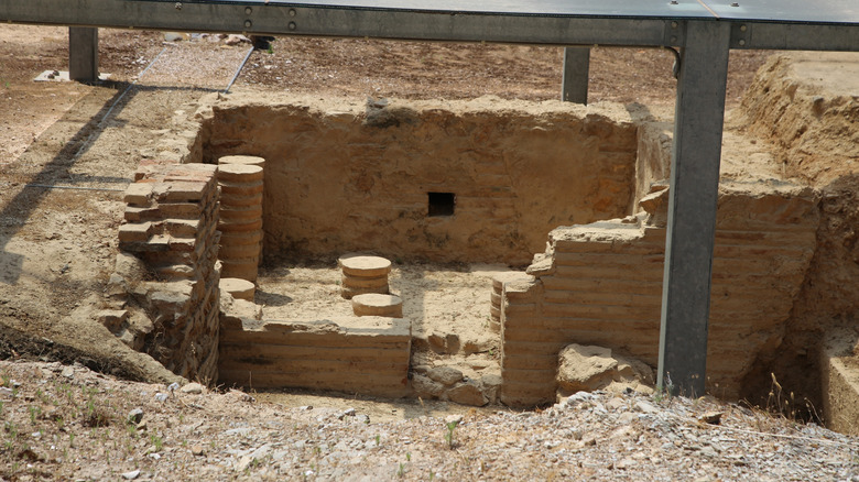 Lyceum of Aristotle ruins in Athens