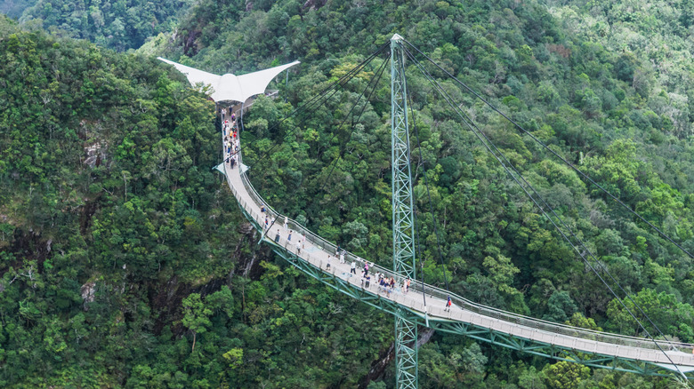 The Sky Bridge in Langkawi