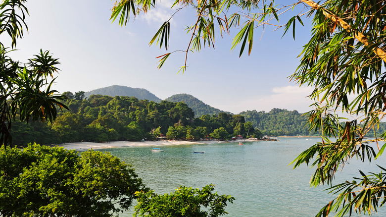 Coral Beach in Pulau Pangkor.