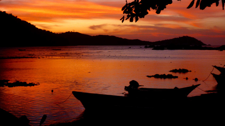 Sunset on Pulau Perhentian Besar.