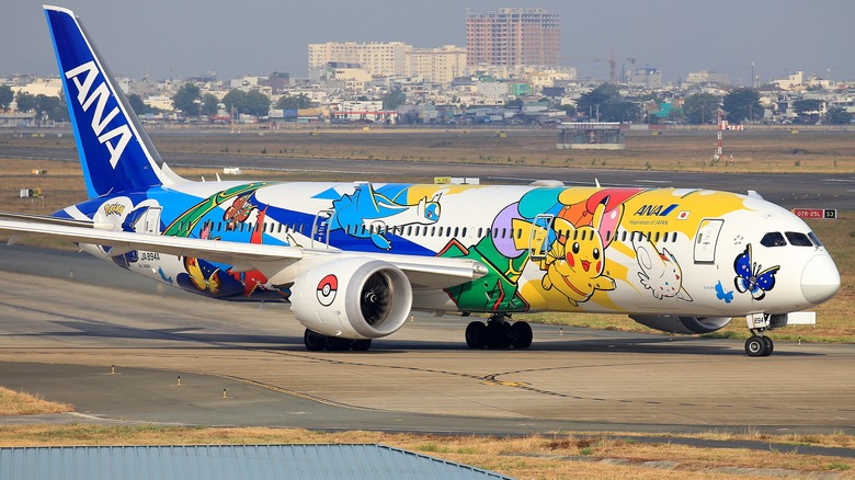 A "Pokemon" ANA Boeing 787-9 Dreamliner