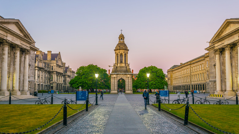 Trinity campus in Dublin