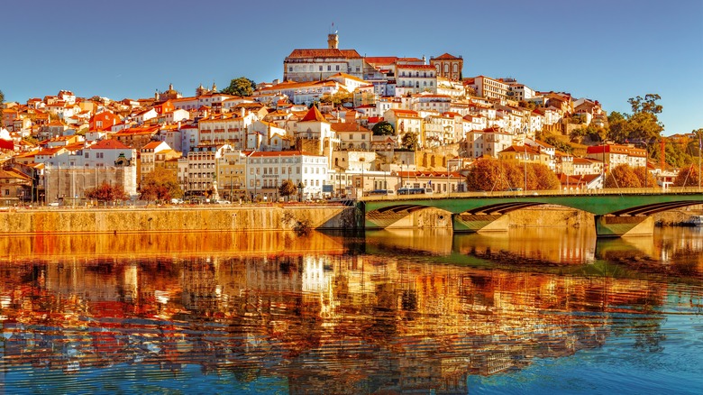 Coimbra seen from the river