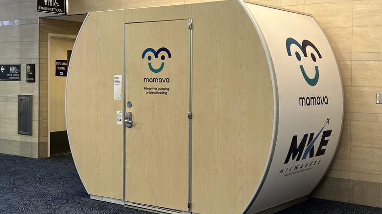 Mamava lactation pod in airport