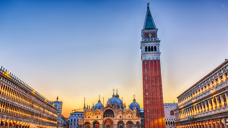 Sunset at St Mark's Square