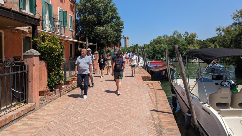 Torcello promenade