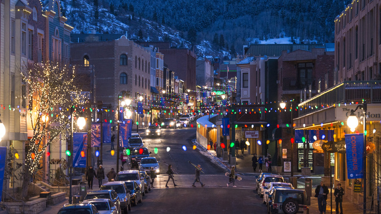 Winter in Park City, Utah