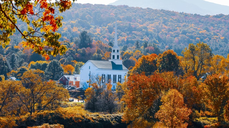 Stowe, VT, in the fall