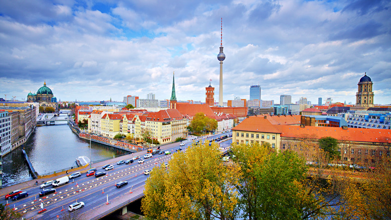 The Berlin cityscape