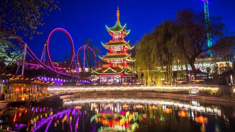 Tivoli Gardens in Copenhagen