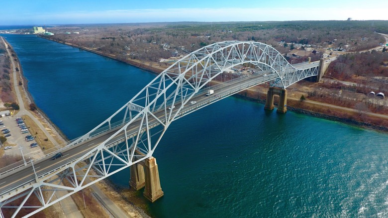 Sagamore bridge over the Cape Cod Canal