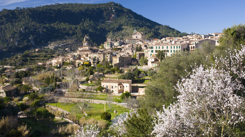 A view of Valldemossa in Mallorca