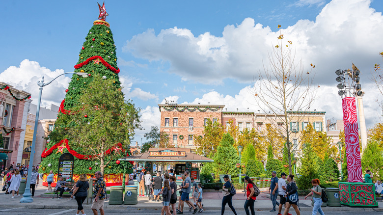 Christmas at Universal Studios in Florida