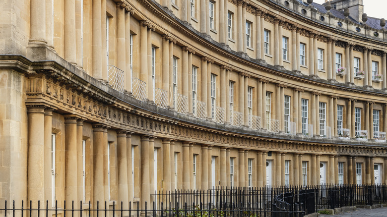 The Royal Crescent in Bath