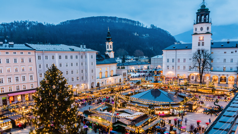 Christmas market in Salzburg