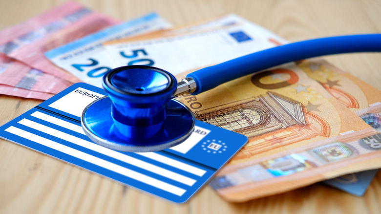 Euros and a stethoscope