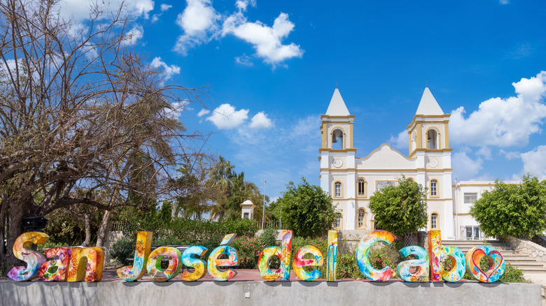 City sign at San Jose del Cabo