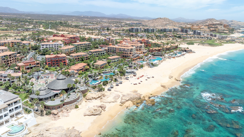 Aerial view of Los Cabos