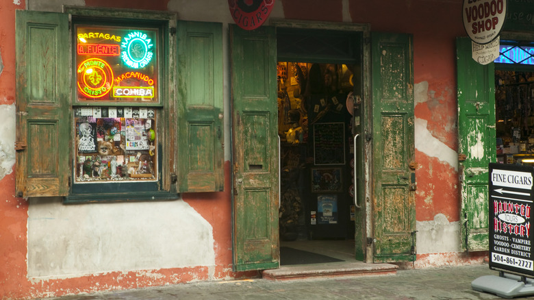 Voodoo shop in New Orleans