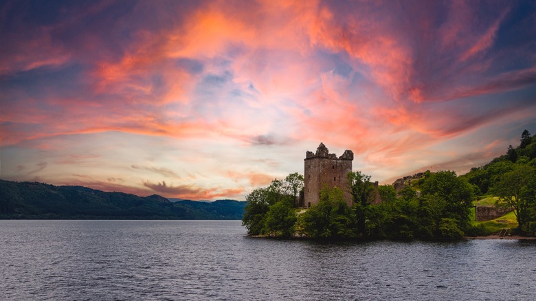 Urquhart Castle on Loch Ness