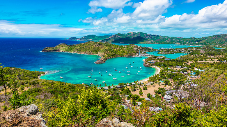 View of Antigua and Barbuda