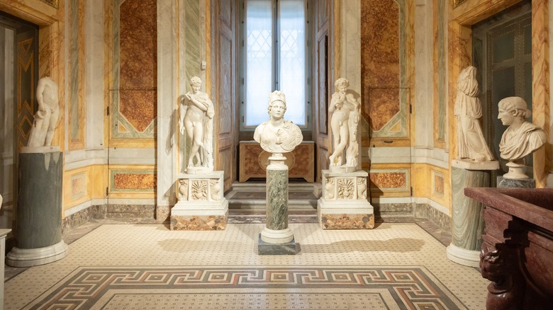 Inside the Borghese Gallery