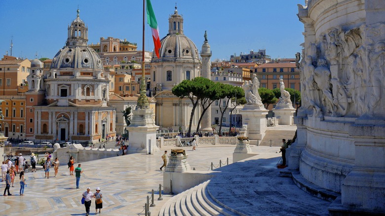 Piazza Venezia in Rome