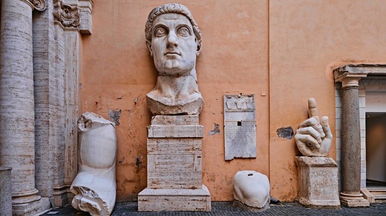 Statue at the Capitoline Museum