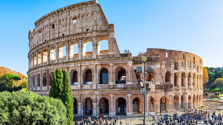 The Colosseum in Rome