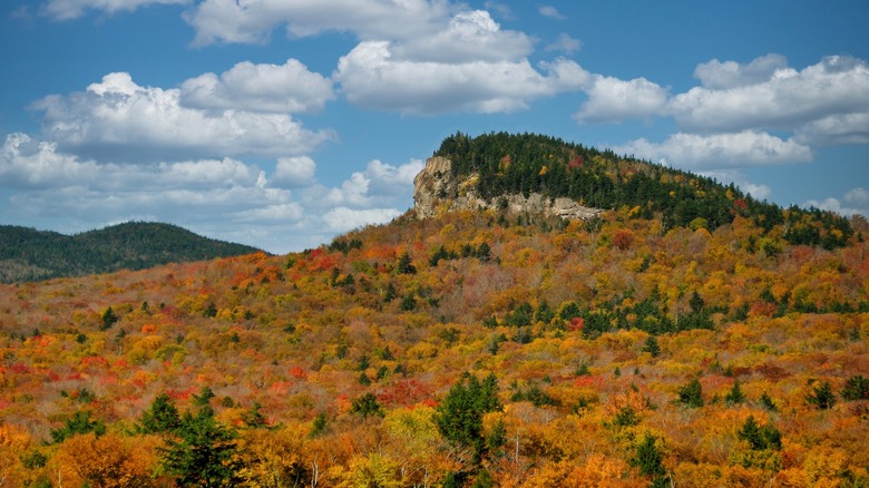 fall foliage lincoln new hampshire