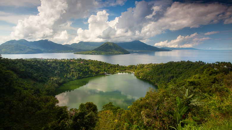 lakes in Ternate Island