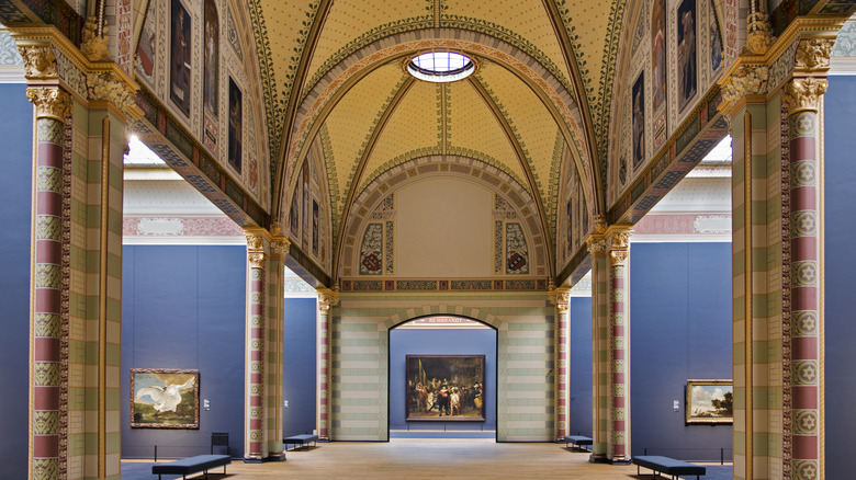 Gallery space at the Rijksmuseum