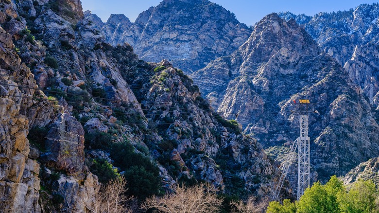 San Jacinto Mountains from tram