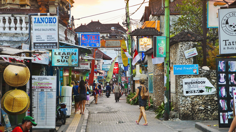 Street in Kuta, Bali