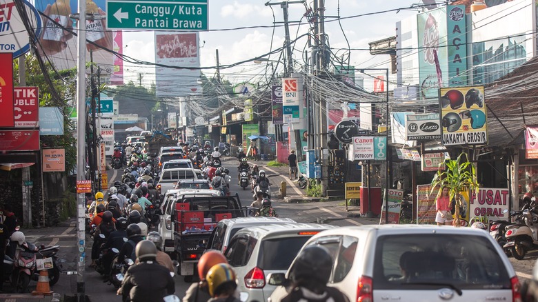 Traffic in Bali