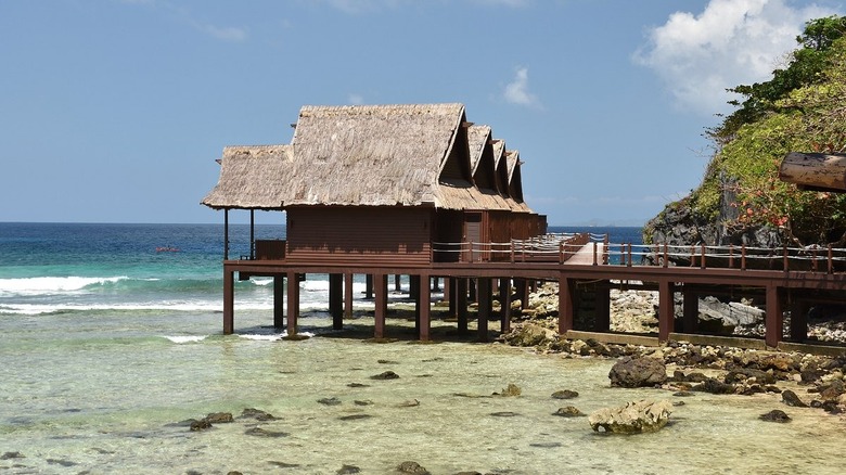 Cauayan Island Resort bungalow