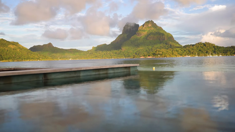 Pool at Le Bora Bora