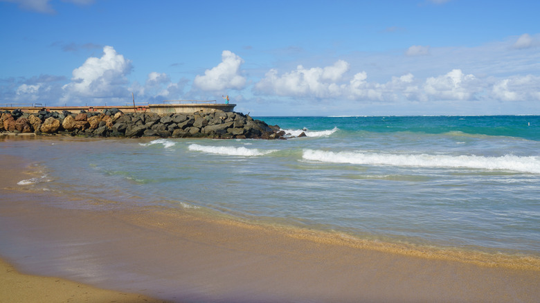 waves at Condado Beach