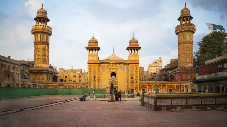 The Wazir Khan Mosque in Lahore, Pakistan.