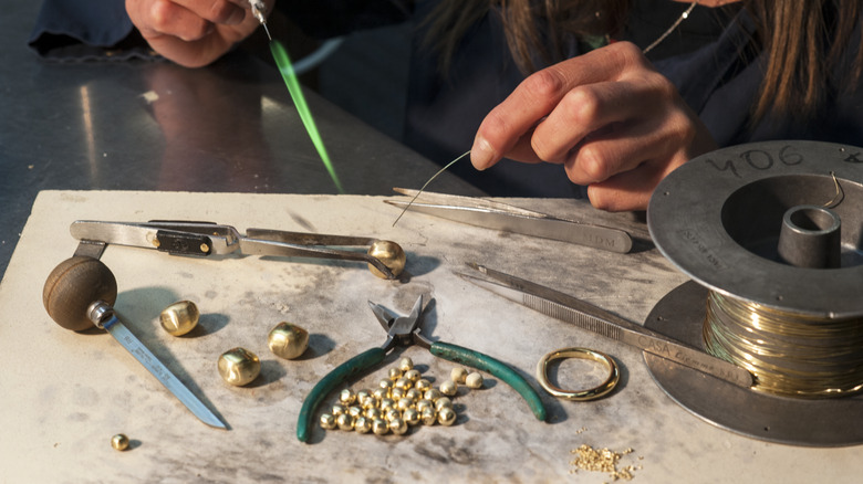 Jewelry workshop in Vicenza