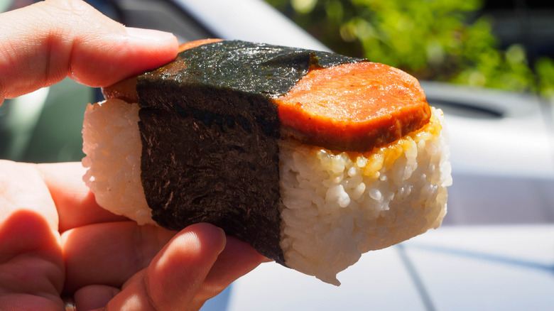 Spam musubi 