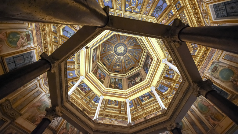 Ornate ceiling, San Giovanni in Laterano