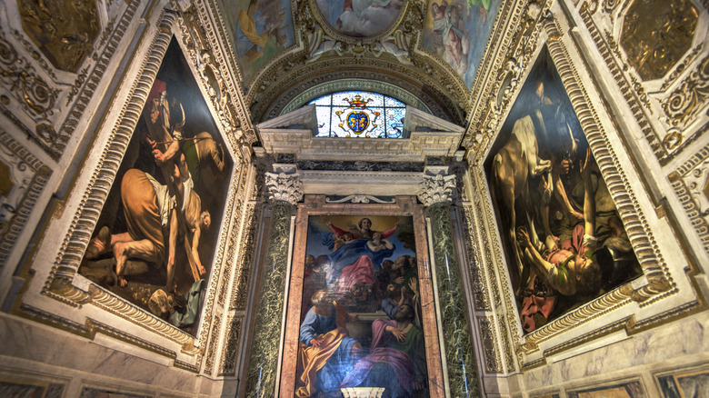 Caravaggio paintings, Santa Maria del Popolo