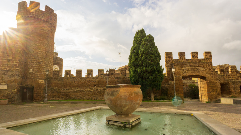 Medieval castle in Cerveteri